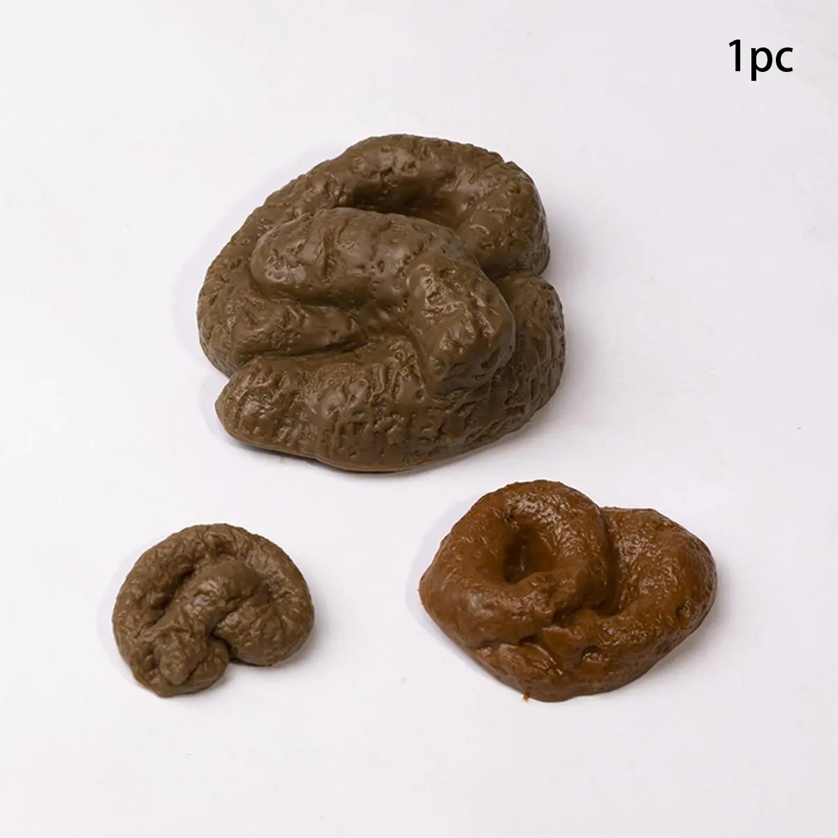 April Fools' Prank Toy, Realistic Hard Plastic Fake Poop, Prank Props, Funny Joke Gift, Perfect for Fooling Friends and Family