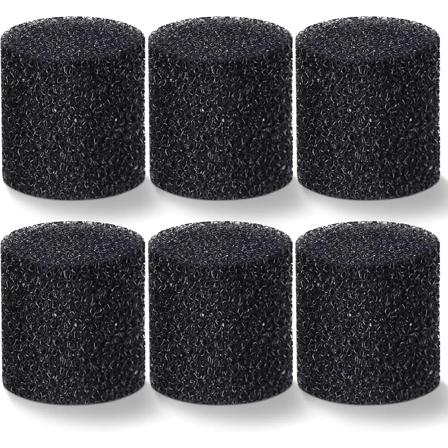 Aquarium Filter  Sponges, Fish  Filter  Accessories, for Model PAI-8818, Including 6 Bio-Filter Sponges