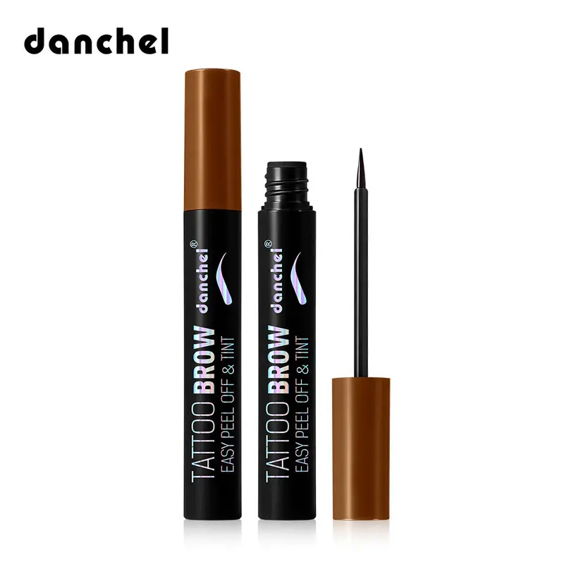Danchel Peel-Off Brow Tint Gel, Long-Lasting, Smudge-Proof, Quick-Dry, Transfer-Resistant, Lazy Easy Eyebrow Dye Makeup