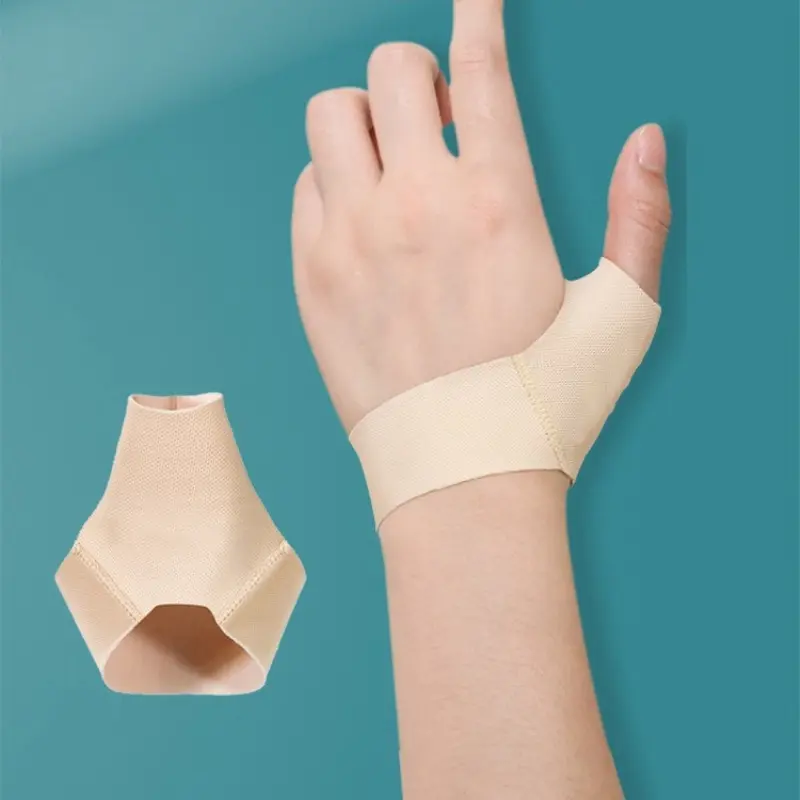 Elastic thumb support layer, soft thumb compression protective cover