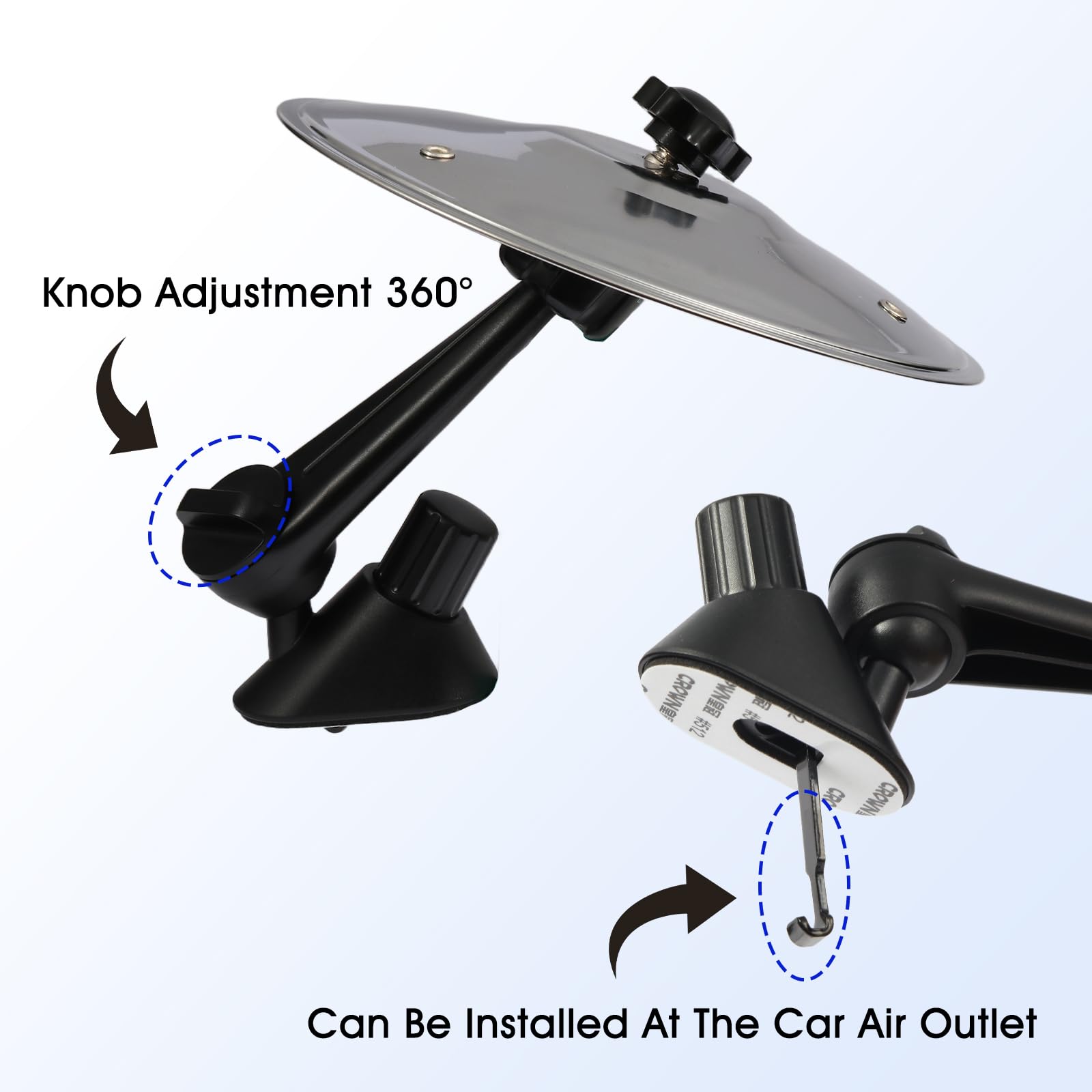 Car Cymbal Air Outlet, Car Drum, Drum Set, Steering Wheel Percussion, Stress-relieving Interactive Drum, Driving without Boredom, No Restrictions on Vehicle Type