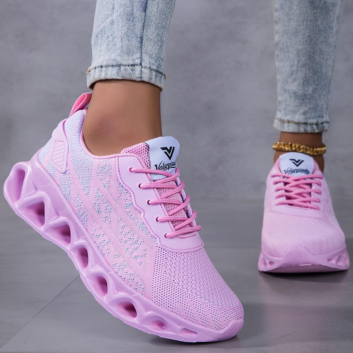Hollow-out thick sole women's running shoes casual shoes, women's sneakers fashionable walking shoes, comfortable ankle sock shoes slip-on running shoes, non-slip breathabletennis shoes, air cushion shock absorption gym workout sneakers.