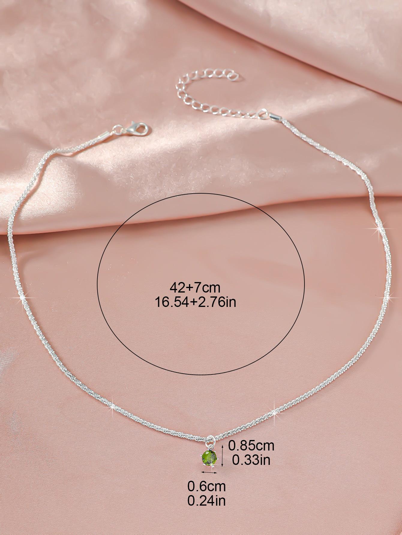 Minimalist Diamond Necklace, High-End Luxury Sparkling Collarbone Chain, Elegant Women's Jewelry, Simple Cold Style Pendant