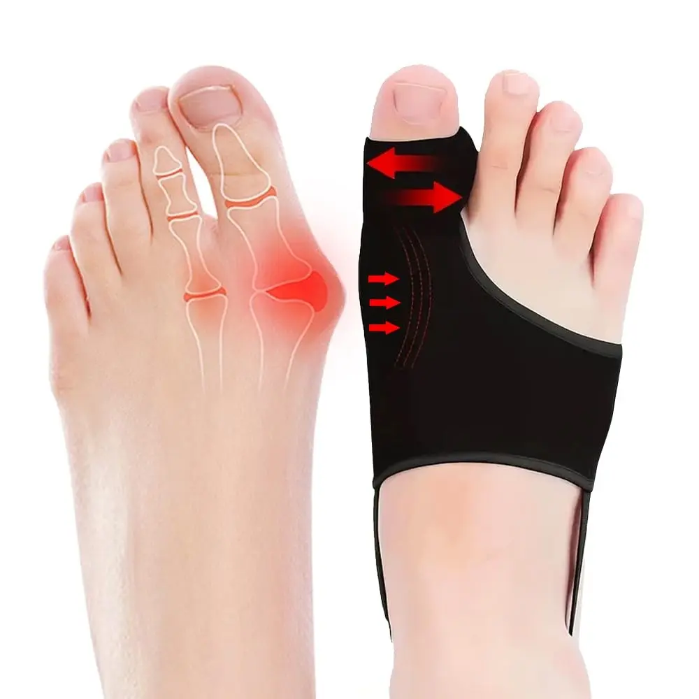 2PCS Bunion Corrector for Women & Men Big Toe Straightener-Bunions Correction Women & Men-Bunion Splint-Bunions Pads for Bunion Relief-Hallux Valgus Pain Relief,Comfortable & Breathable for Day/Night