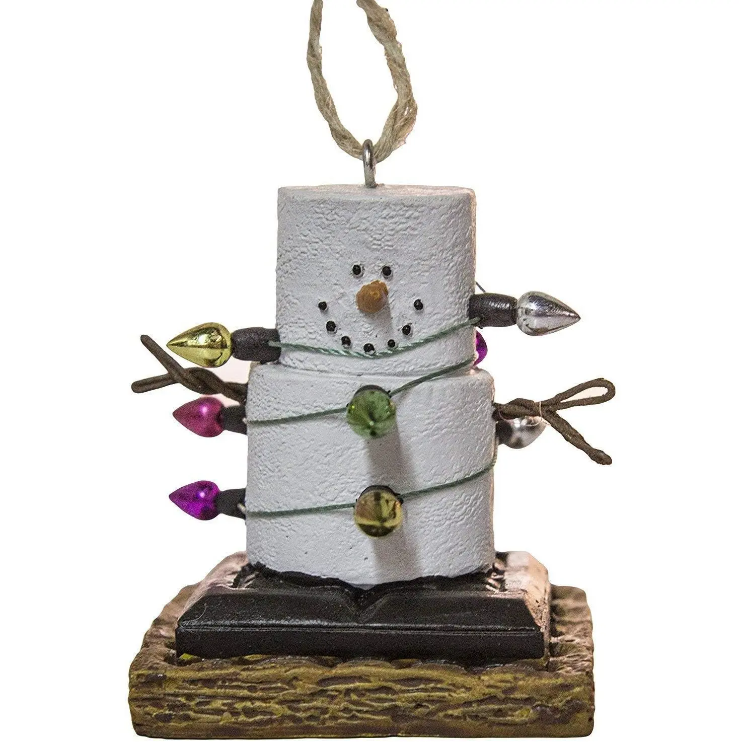 S'Mores Wrapped Up in Lights , Christmas/Everyday Ornament