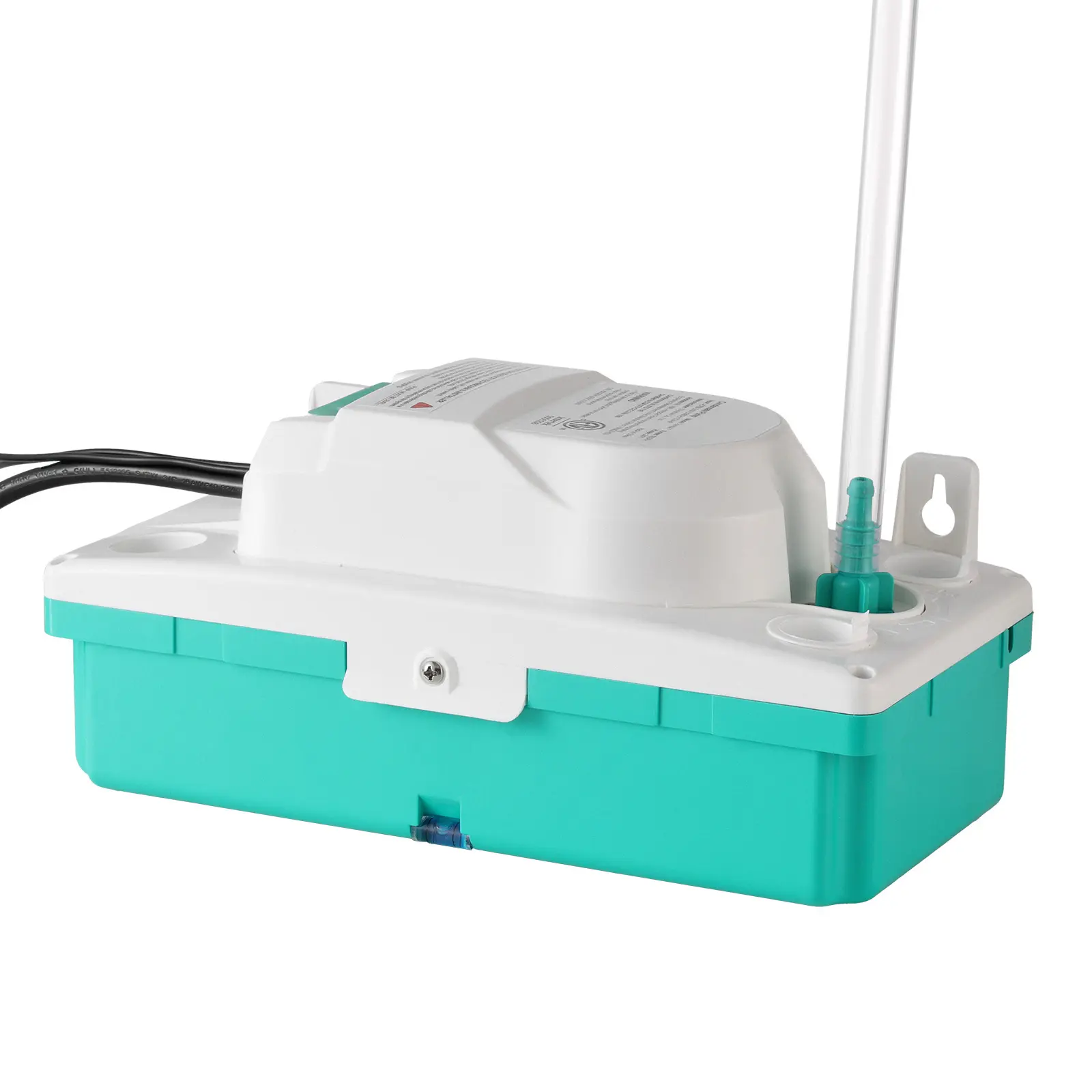 Condensate Pump, Automatic AC Condensation Removal Pump with Safety Switch Tubing, 0.45 Gallon Volume Capacity, AC 100-240V 50/60Hz Voltage/Frequency, Flexible Installation