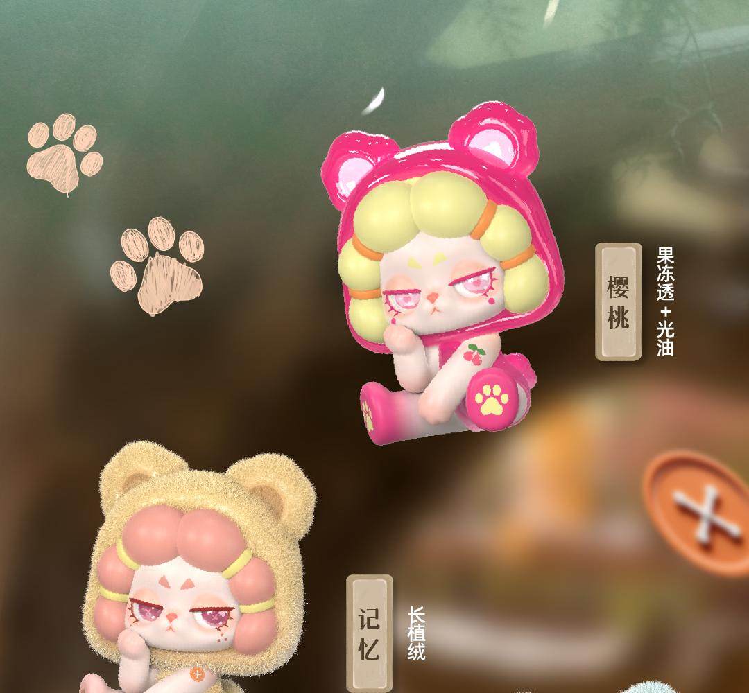 1246. DODORARA Charming Villain Mini Figure Blind Box