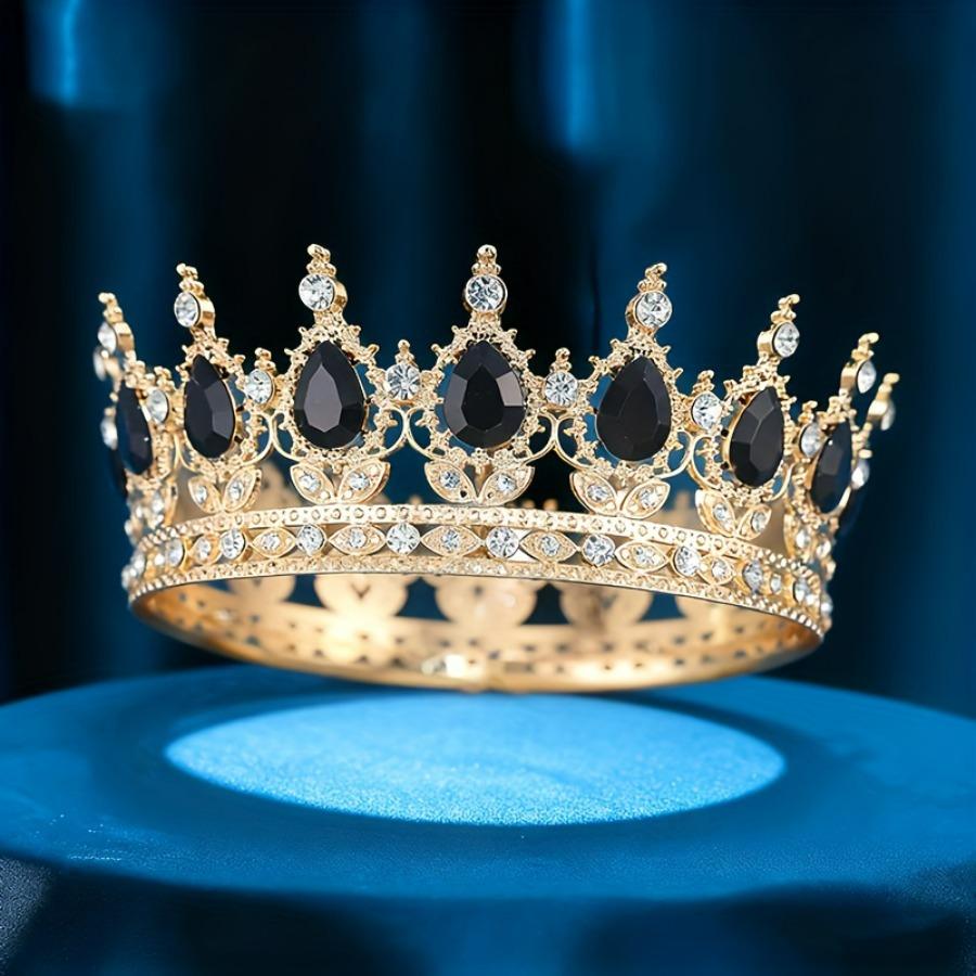 Exquisite Crystal Bridal Crown Headpiece Elegant Luxury Design For Weddings Birthdays And Formal Events Versatile Decor For Women And Cake Ornaments