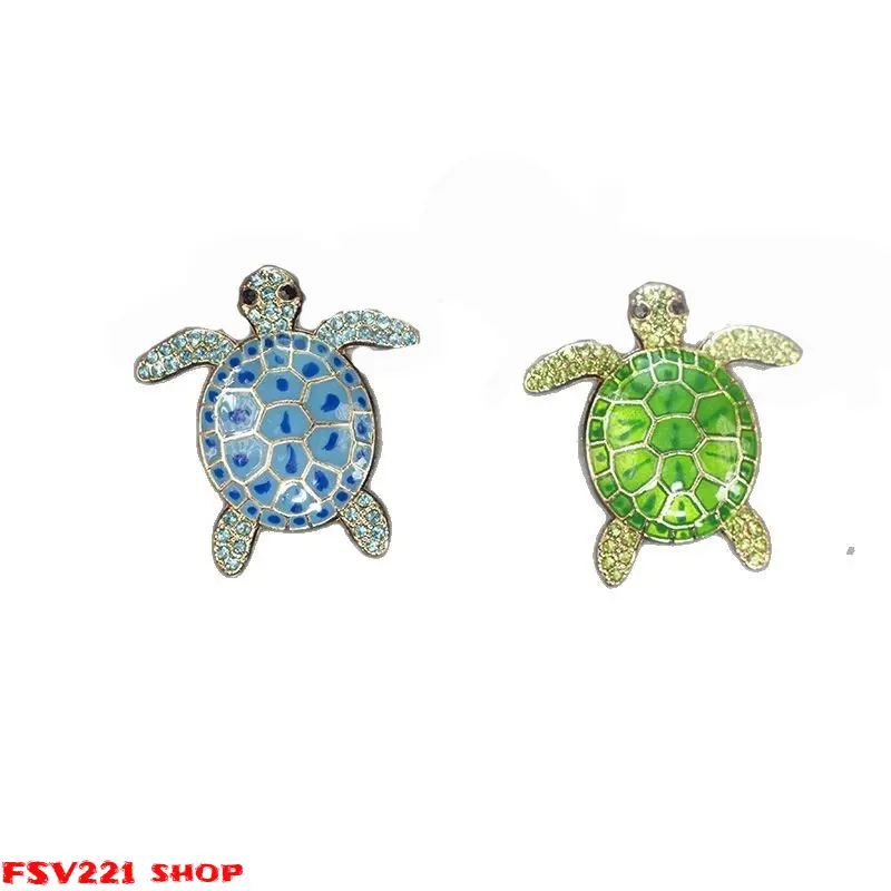 Bling Turtle Car Vent Air Freshener Clip, Rhinestone Auto Interior Decor, Cute Turtle-Shaped Scent Diffuser - Ideal for Adding Fresh Scent & Sparkly Decor to Your Car Interior Rhinestone Turtle Car Air Outlet Decor & Scent Diffuser for Women campingessent