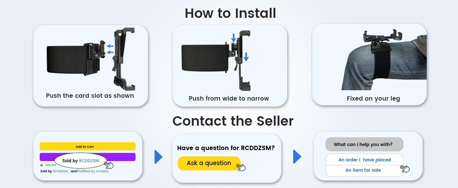 OHLPRO Pilot Kneeboard for iPad & 7"-11" Tablets, Upgraded 2 Pack Elastic Strap for Secure Fit on Thigh, Adjustable Viewing Angles, Premium Plastic Material, Ideal for Aviation & Watching