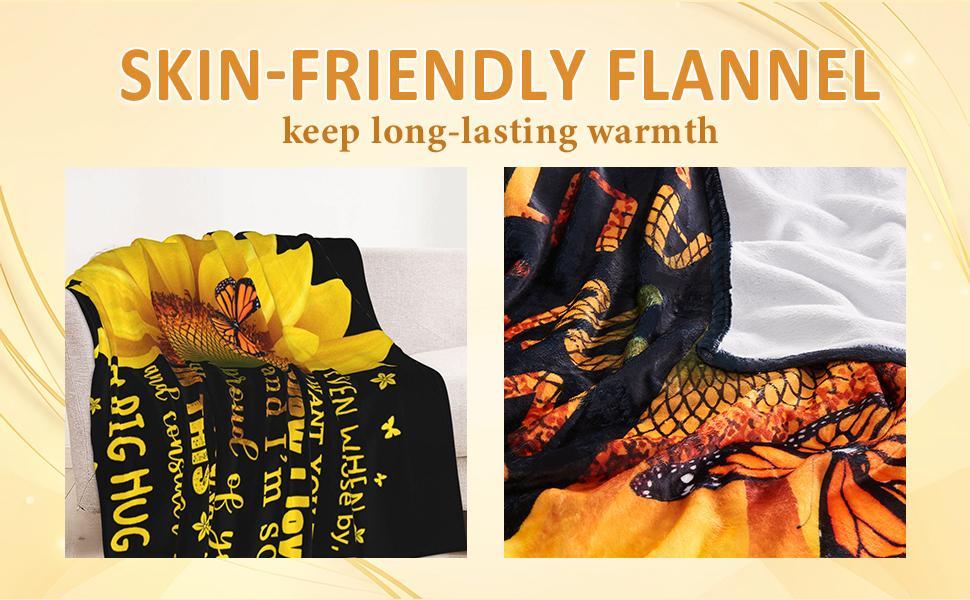 SoftHaven Sunflower Gifts for Daughter, Birthday Gift for Daughter from Mom Dad, to My Daughters Blanket, Inspirational Gift for Women 50" x 60" snuggly blankets SoftHaven Sunflower Gifts for Daughter, Birthday Gift for Daughter from Mom Dad, to My Daughters Blanket, Inspirational Gift for Women 50" x 60" snuggly blankets