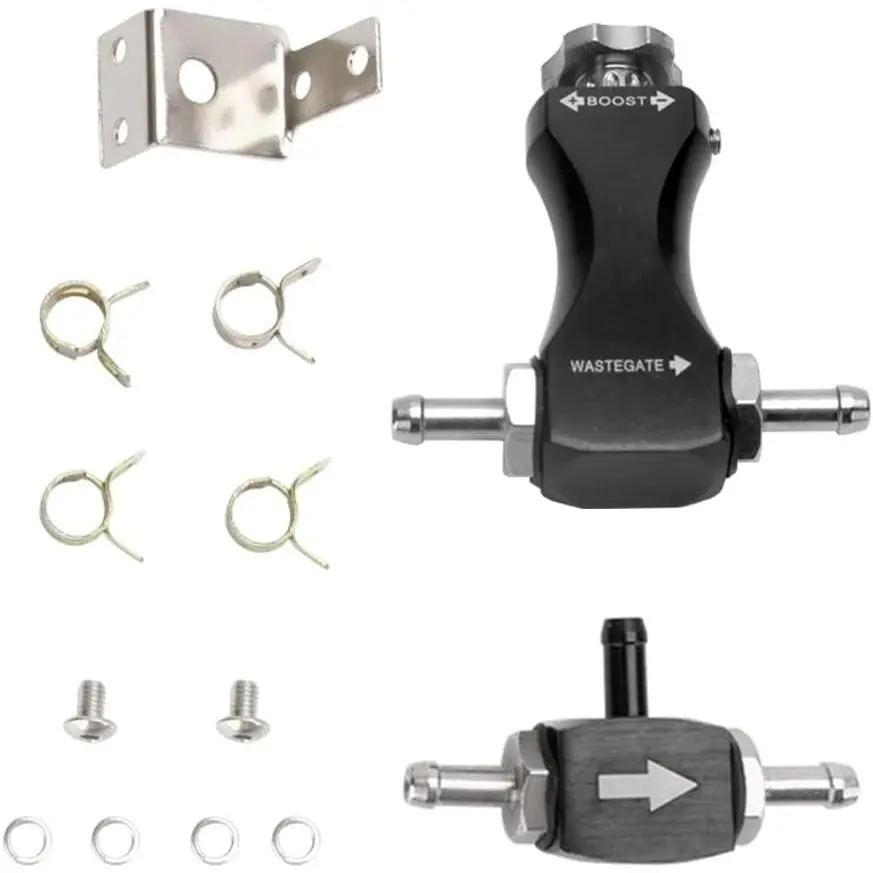 Universal Aluminum Adjustable Turbo Manual Boost Controller Black Fit All Cars