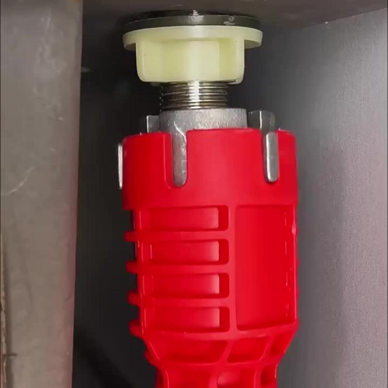 8 in 1 Multi-functional Sink Wrench, Adjustable Wrench, Bathroom Water Pipe Faucet Installation Repair Tool, Multifunctional Wrench Suitable for Hotel/Restaurant/Commercial, Multifunctional Wrench Set