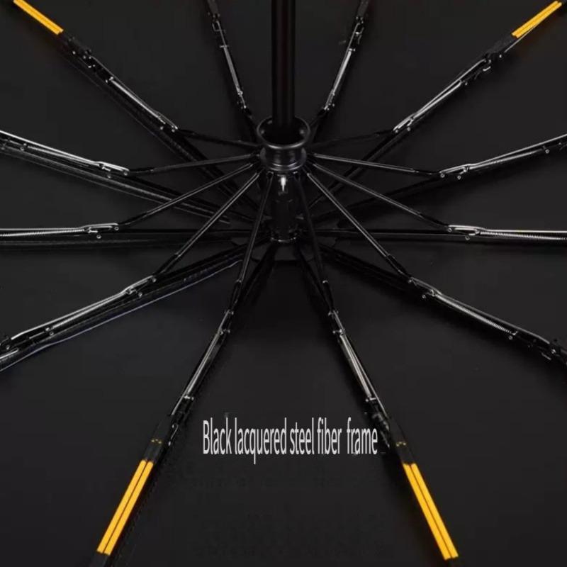 Stay Protected in Any Weather with this Fully Automatic 24-Bone Umbrella - Multiple Colors Available!
