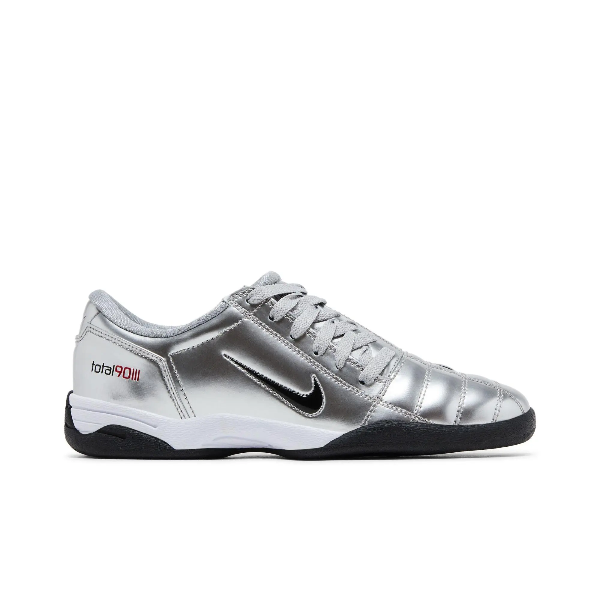 Nike Total 90 3 SP 'Metallic Silver Red' (Unisex) Metallic Silver/Black/University Red football boots HJ9351 002