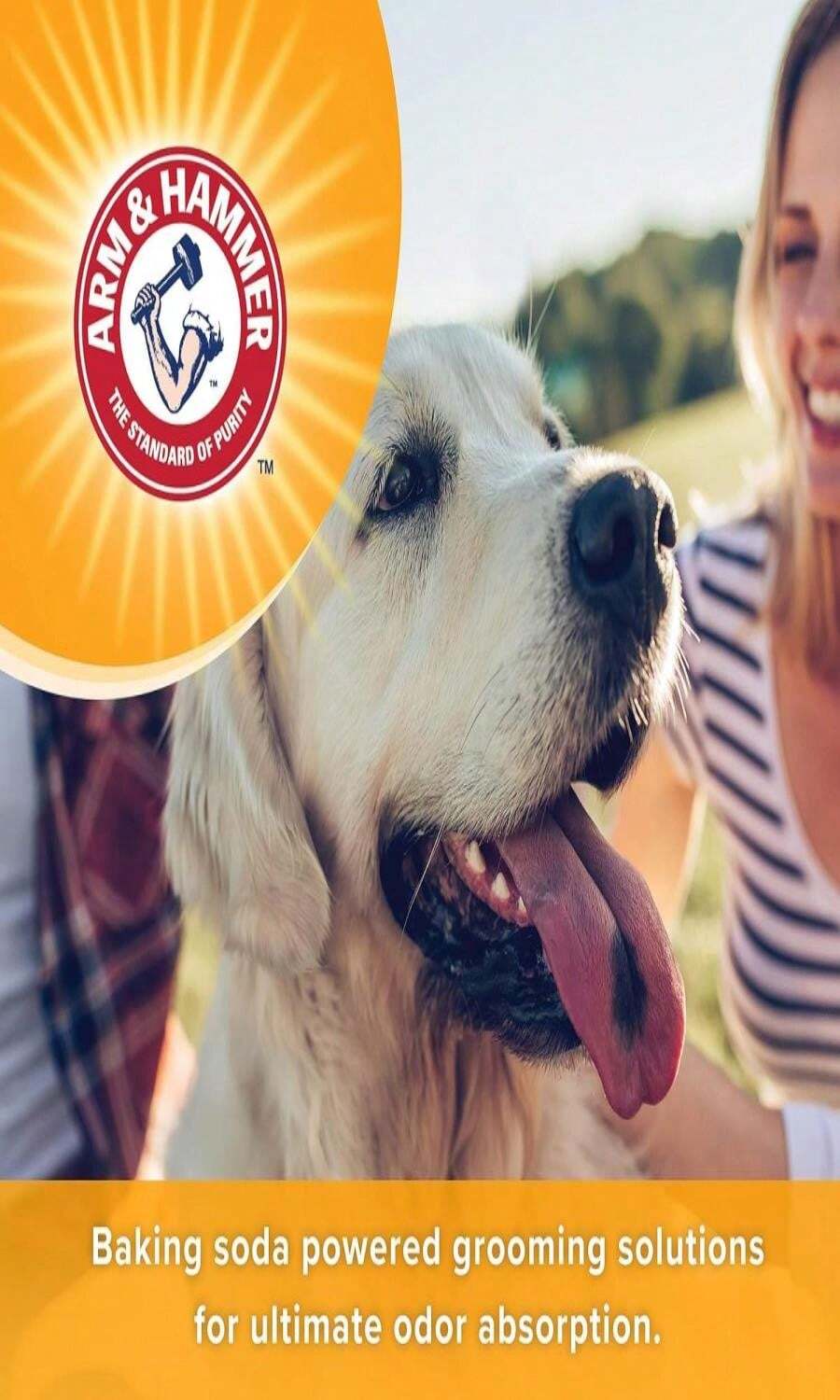 Arm & Hammer 2-in-1 Dog Shampoo & Conditioner – Cucumber Mint Scent, 20 oz