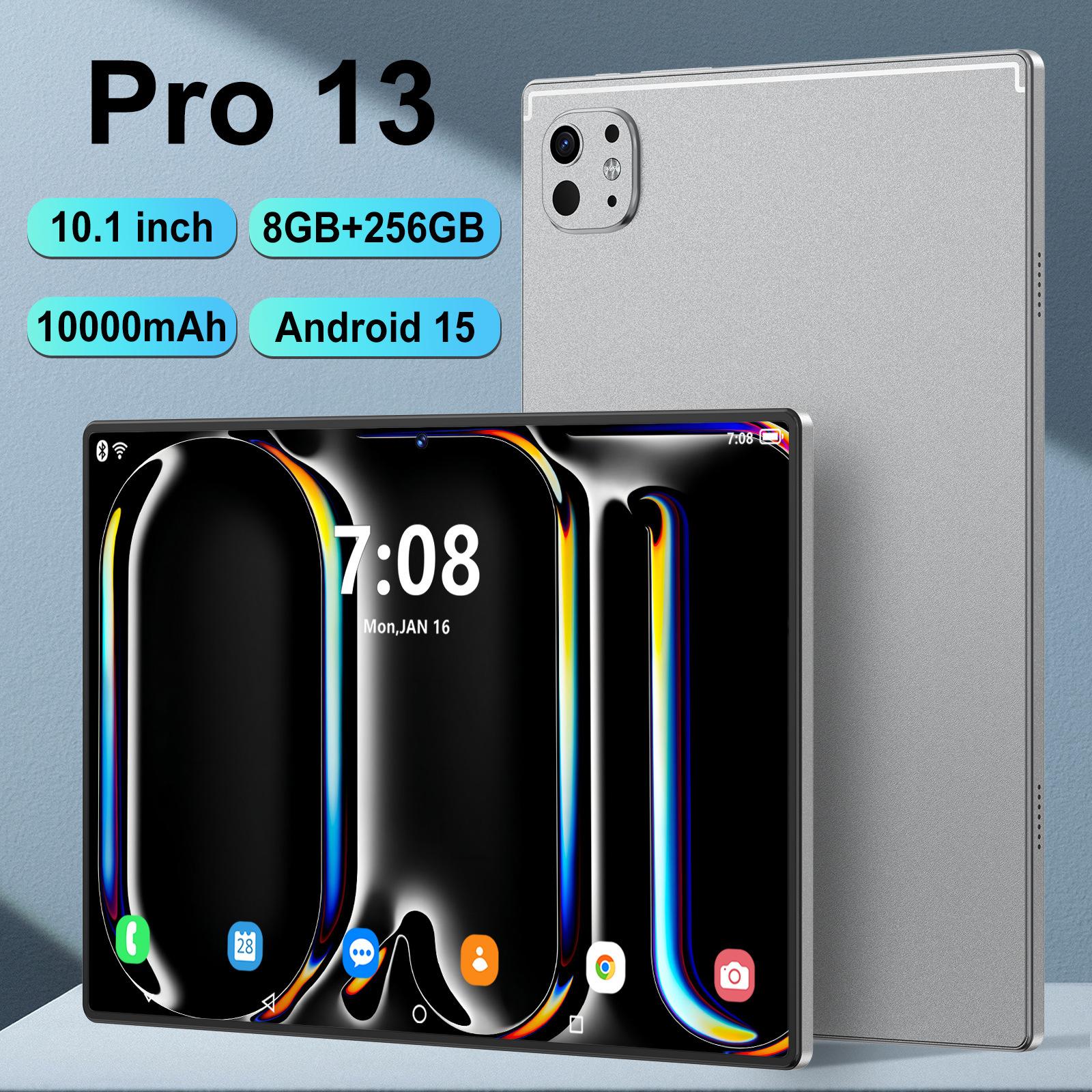 Pro 13 10.1 Inch Tablet Android 2GB 32GB 3G Quad Core HD Display WiFi Calling Pro 13 10.1 Inch Tablet Android 2GB 32GB 3G Quad Core HD Display WiFi Calling