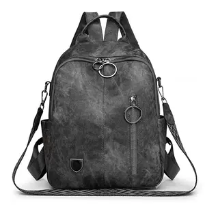 New Vintage Stylish Backpack For Women, Trendy Multi-Functional Bag That Can Be Used As Single Shoulder Or School Rucksack,Comfortable Padded Straps And Sturdy Construction, Perfect For Campus Life,Casual Outings And Everyday Fashion Matching