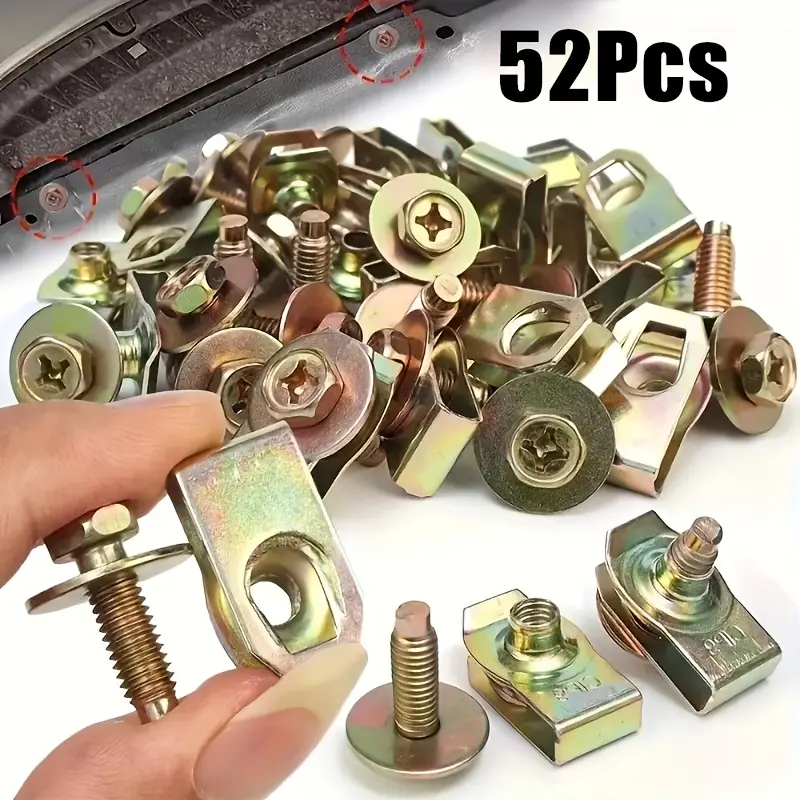 52-piece nut and screw set