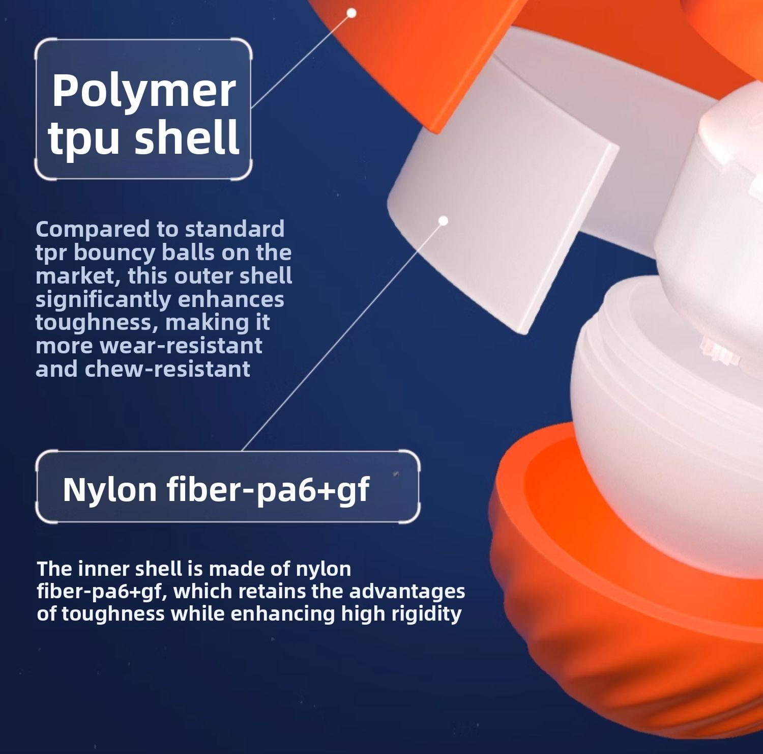 Gravity Jumping Ball Smart Rechargeable Pet Toy Automatic Rolling Interactive Chase Ball for Dogs Cats Livestock Prod with Flexible Shaft pet stuff dog pepper spray dog bugs detector reverse slow feeder shaped harness raised food bowl surprise gift k9