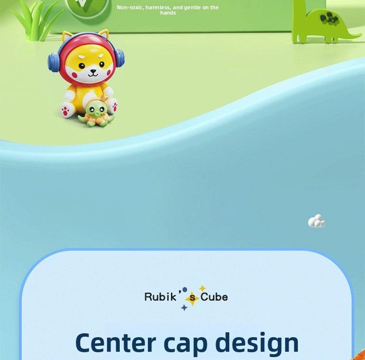 Macaron Rubik's Cube 2-3-4-5 Third Grade Competition Special Magnetic Children's Educational Toys Pyramid Decompression Variety