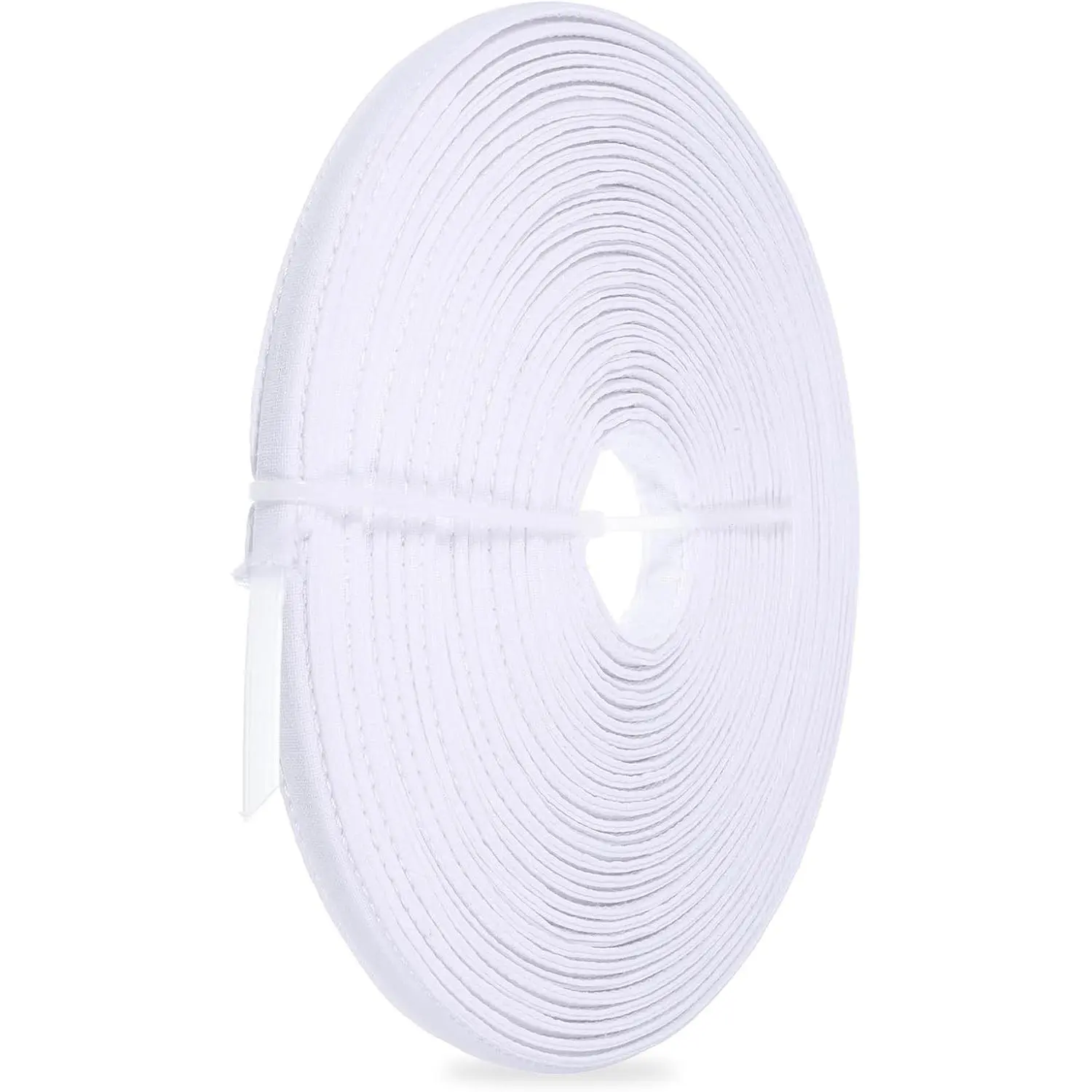 12 Yards Boning 12mm White Polyester Boning Cotton Covered Bonings Roll Corset Bra Bonings Tool for Sewing Wedding Dress Lingerie Gown