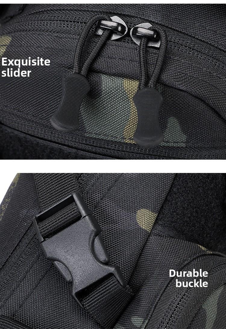 Backpack Camouflage Outdoor Breast Bag Men's and Women's Multifunctional Shoulder Oblique Span Bag Sports Mountaineering Travel Backpack gym