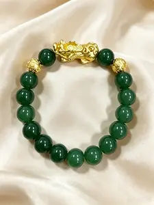 Attractive Single Circle Round Bead Bracelet, Perfect Gift for Friends and Family, Fashion Accessory Choice, Trendy Jewelry Piece