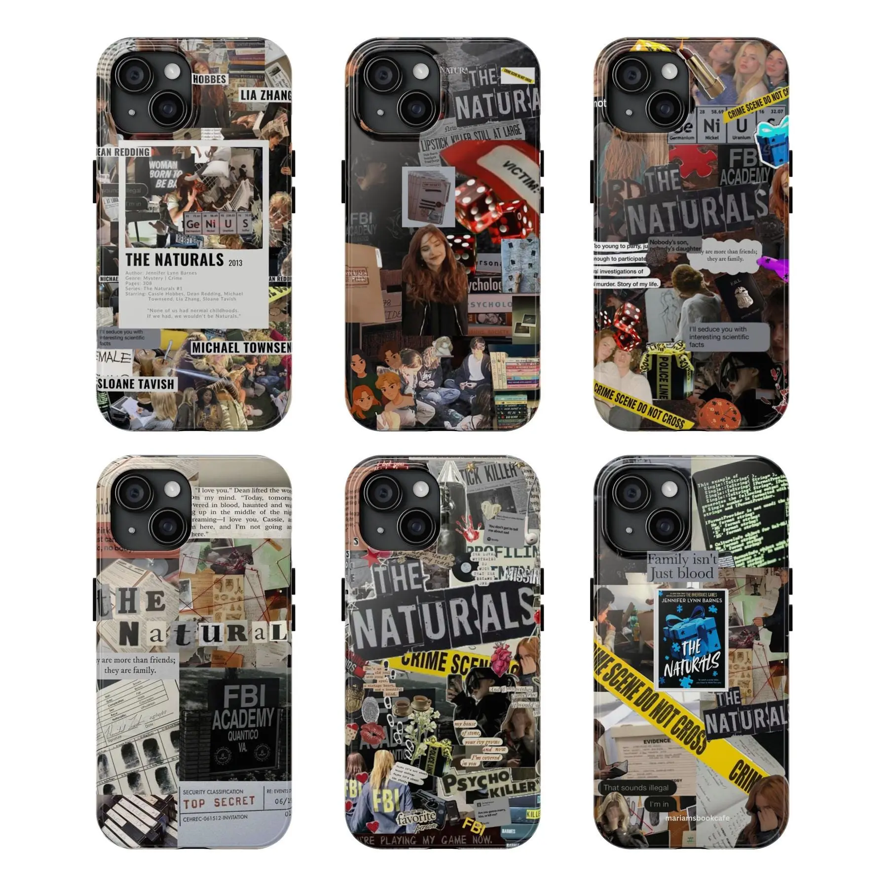 Shockproof TPU Smartphone Case - The Naturals Novel Series Protection Accessory with Precise Cutouts for iPhone 11-17 Pro Max/Plus, Samsung Galaxy S23-25 Devices