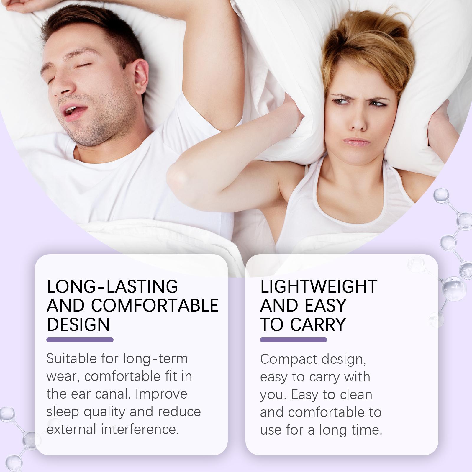 Laniska Sleep Care Earplugs help improve sleep quality, are portable for daily use, and provide relief for sleep care