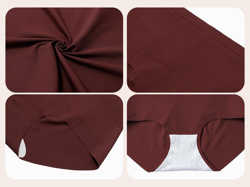 LEVAO 5 Pack Seamless High Waist Underwear for Women, No Show, Full Coverage, Soft & Stretchy Briefs S-XXL LEVAO 5 Pack Seamless High Waist Underwear for Women, No Show, Full Coverage, Soft & Stretchy Briefs S-XXL