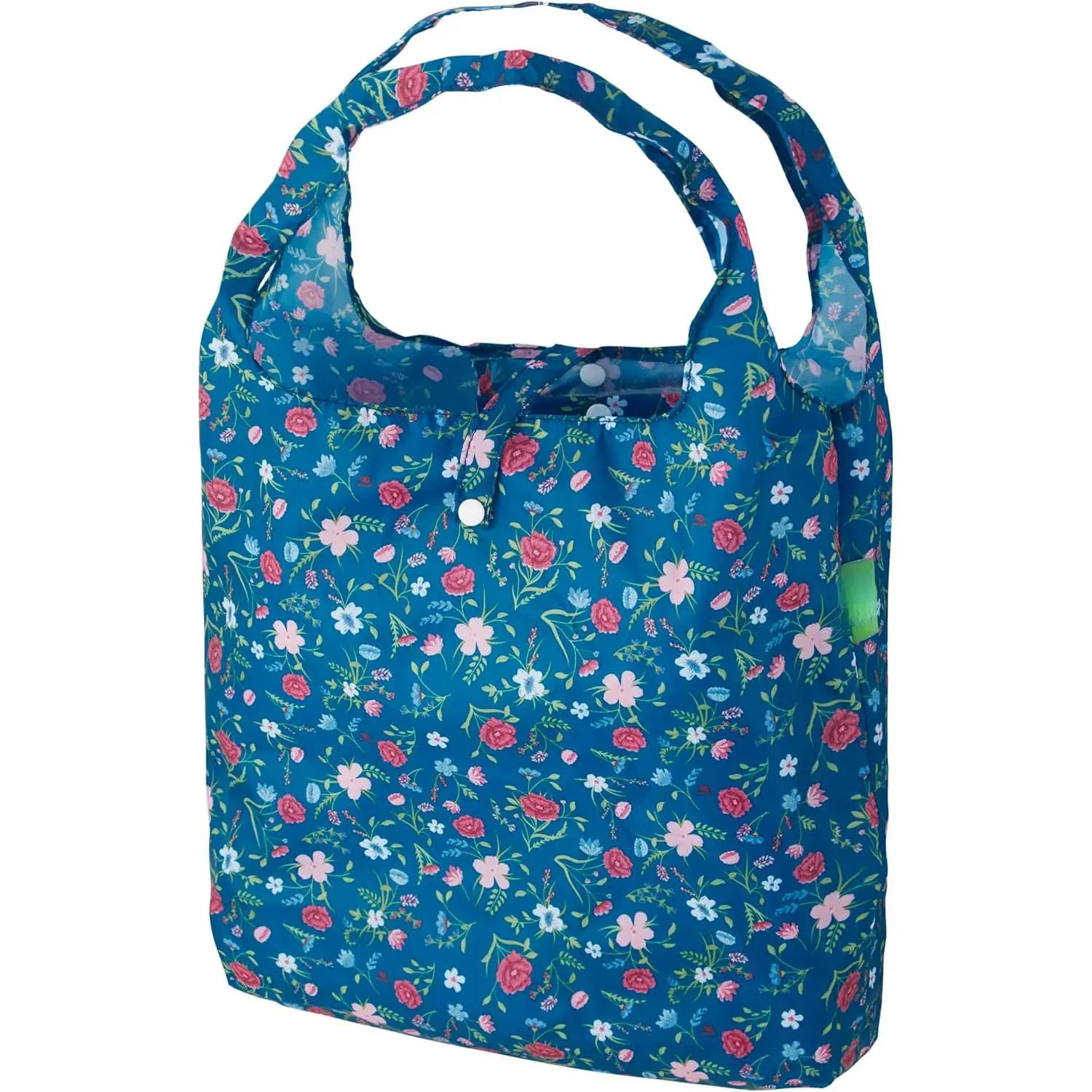 Foldable Reusable Grocery Bags - Lightweight, Recycled & Reusable Shopping Bag - Waterproof Packable Tote