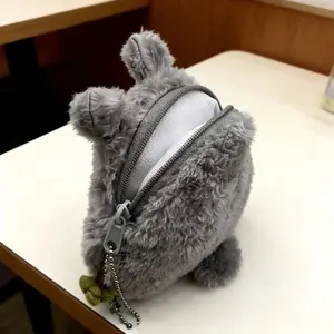Cute Plush Totoro Coin Purse Keychain Lovely Gift Exquisite Bag Pendant Accessories