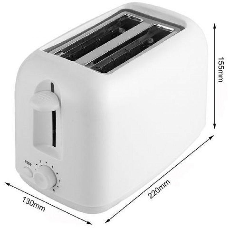 Household Automatic Toaster, Compact Bread Heater & Sandwich Breakfast Machine for Daily Use