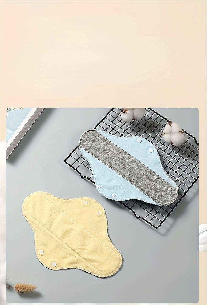 4/10pcs Reusable Adult Diaper Cotton Non-slip Soft Panty Liners Elderly Prevent Urine Leakage Washable Panties Menstrual Cloth