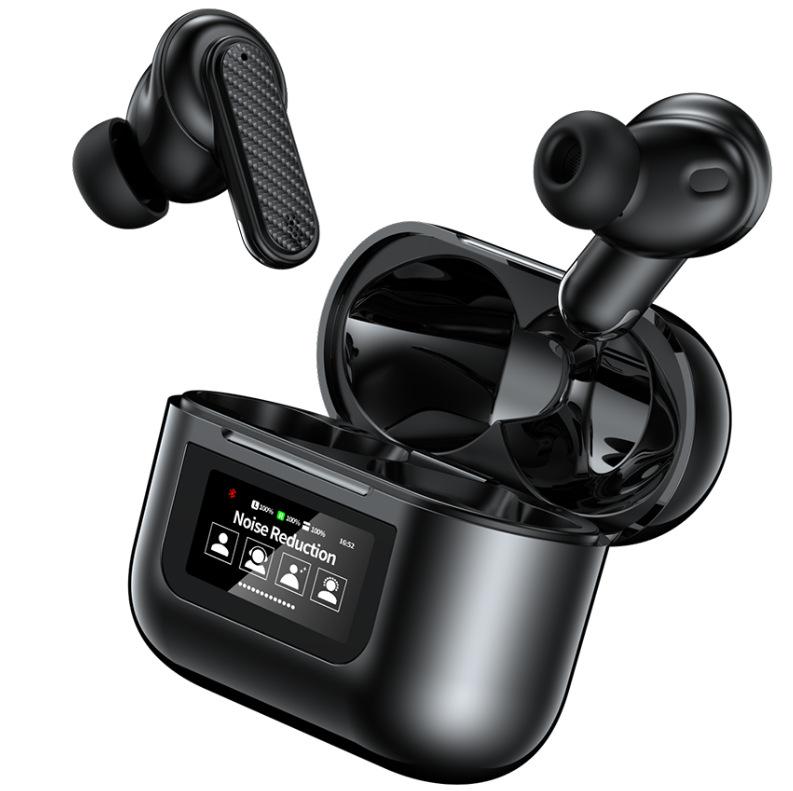 Bluetooth 5.4 Wireless Earbuds Touch Control LED Digital Display Smart Headphones