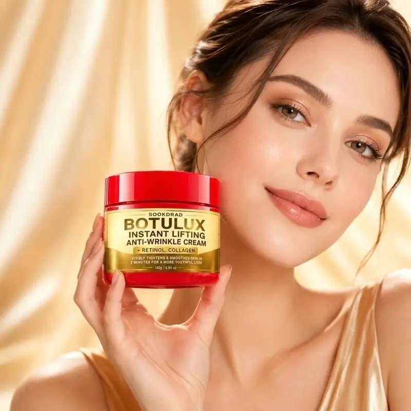 Instant Lifting Anti-Wrinkle Cream, Retinol, Collagen, Tightens Skin, Smooths Skin, Youthful Look, All Skin Types, Daily Skincare, Face Care, 140g