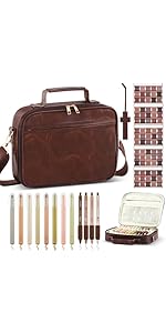 Large Bible Cover Case for Women, Bible Study Supplies Journaling Kit Chenille Letter PU Leather with Tabs Gel Pen Highlighters with Strap Easter Mothers Day Christian Gifts for Women Mom(Flower)