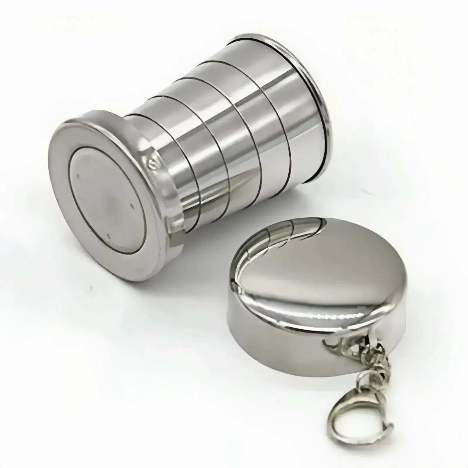 Portable Mini Folding Cup for Outdoor Camping and Hiking, 2.54 Ounce Capacity for Travel and Adventure, Lightweight and Convenient Design