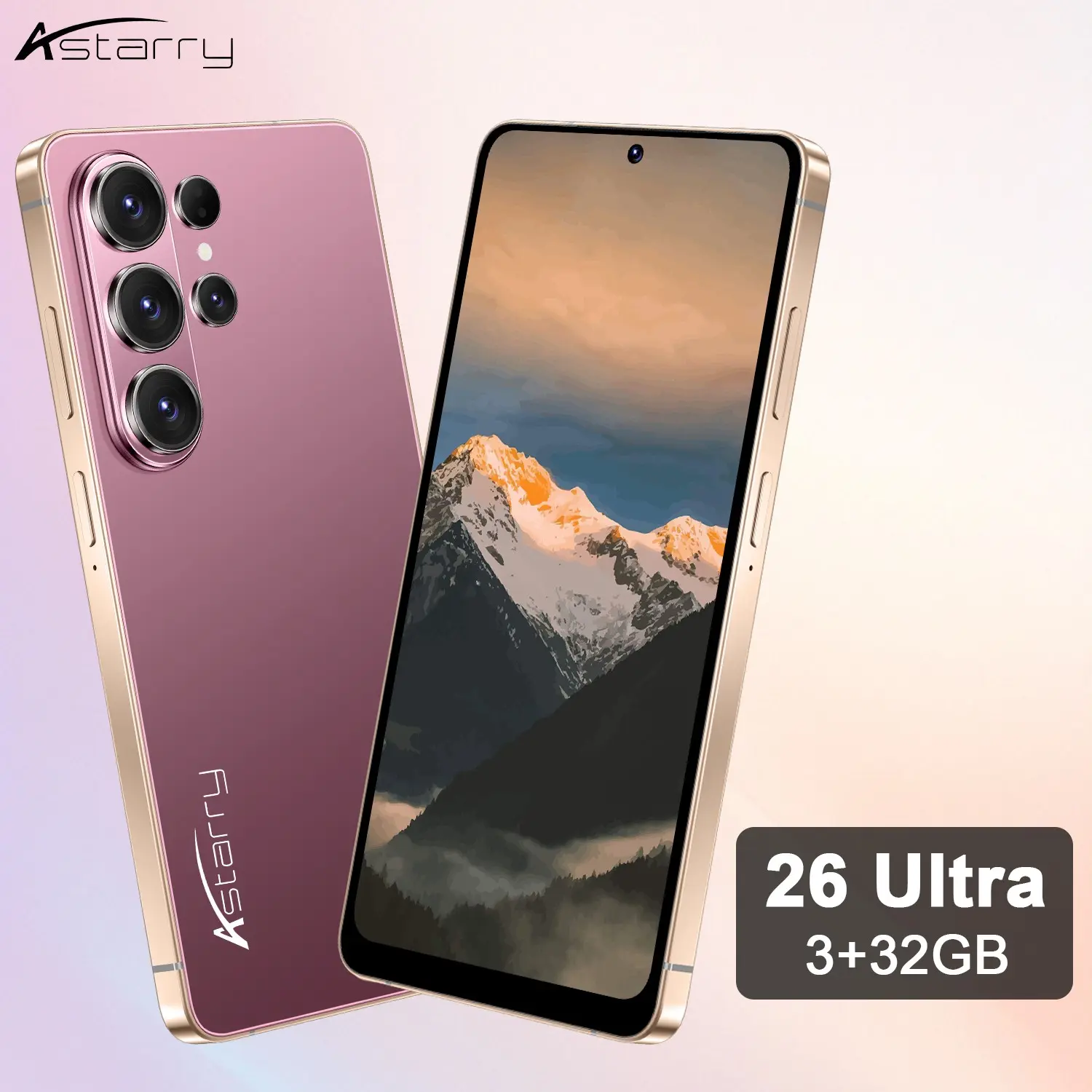 Aatarry Smart Phone 4g 26 Ultra, Dual Sim, Android 12, 6.75-Inch Display, 4100mah Battery, 5+13mp Camera, 3gb RAM+32GB ROM