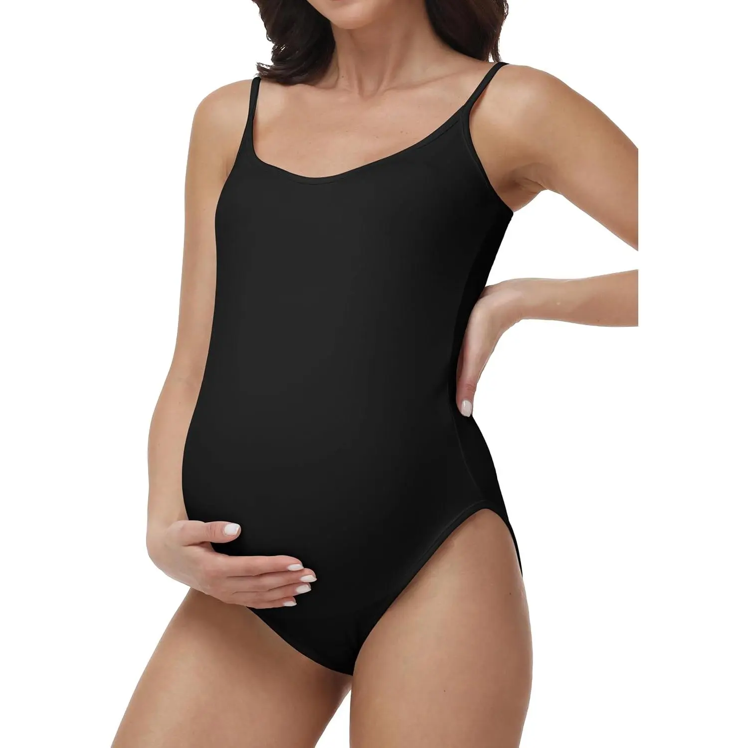 Women's Maternity Bodysuit  Shapewear | Sexy Scoop , Adjustable Spaghetti Strap, Thong  Suit, Backless Cami