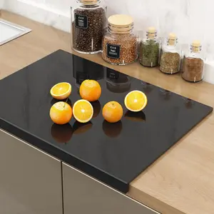 Non-slip Kitchen Chopping Board, Transparent Acrylic Kitchen Countertop Cutting Board For Fruits Vegetables Food Pad, Kitchen Accessories Household Kitchen Gadgets#Summervibes
