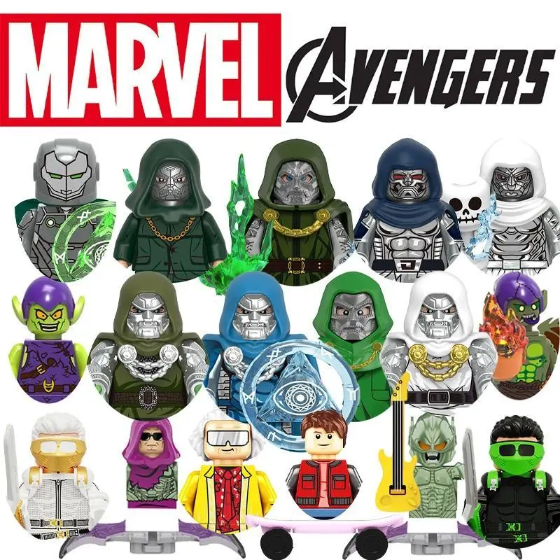 Doctor Doom Mini Blocks Bricks For Toys Gifts Mini Action Figures Children Building Blocks For Party