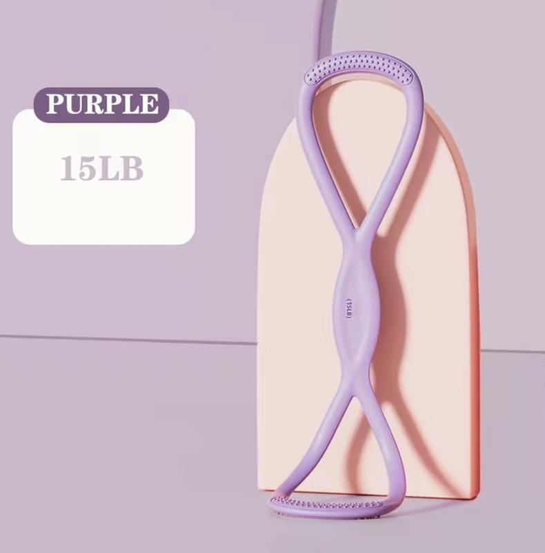 Resistance Bands Figure 8 Exercise Bands for Women 8 Shaped silicone Material for Arms Chest Expander