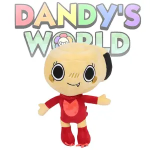 32cm Dandy's World Plush Dino Snore Shelly Toy Horror Game Soft Stuffed Cute Pillow Doll Toy for Kids Creative Gifts Room Decor
