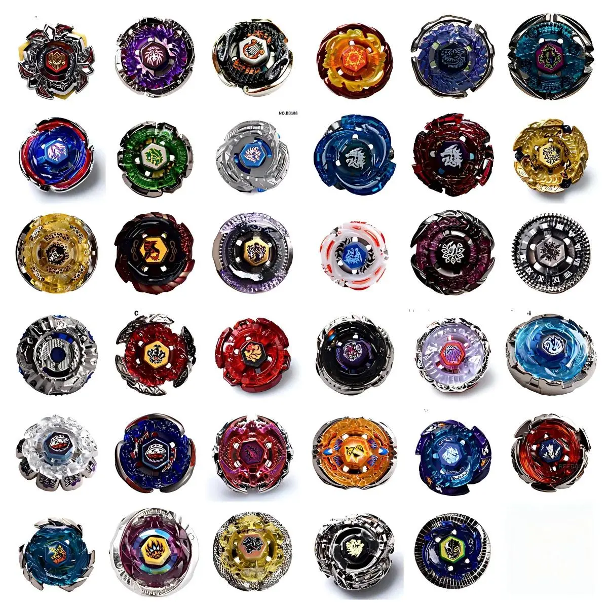 4D Metal Fusion Rotating Gyroscope Battle Toy, 40 Ultimate Fighting Gifts for Children