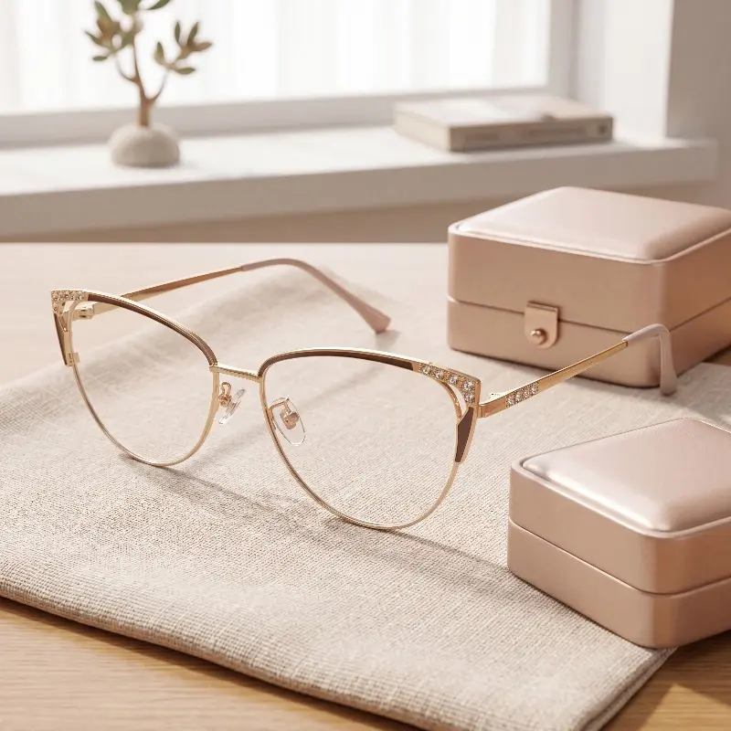 1 Pair of Stylish Glasses – Unisex, suitable for daily wear and photos; an ideal gift choice; decorative eyewear.