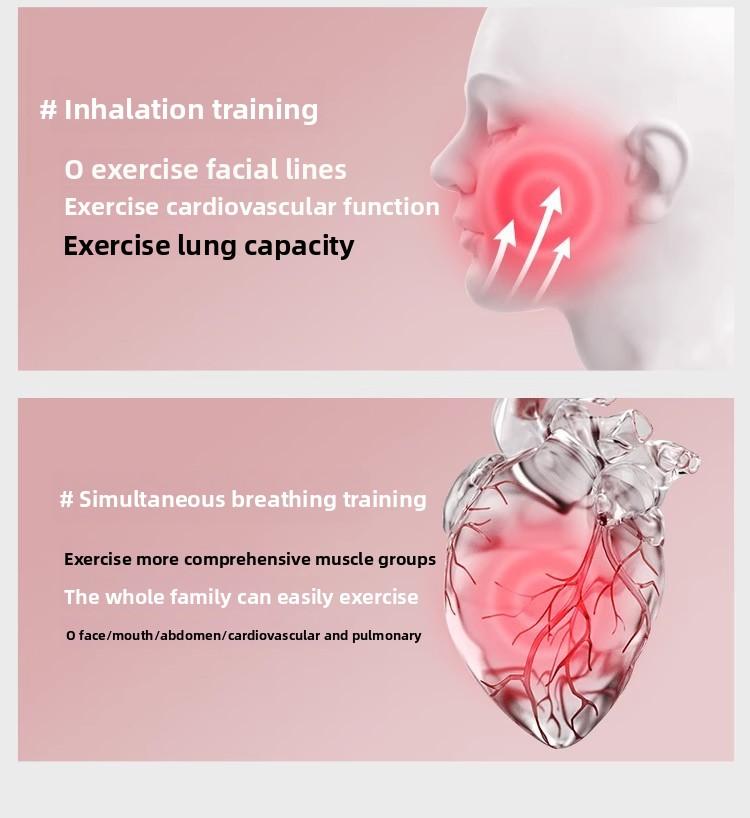 Abdominal Breathing Dumbbell Vital Capacity Lung Function Exercise Core Training Improves Endurance Fitness