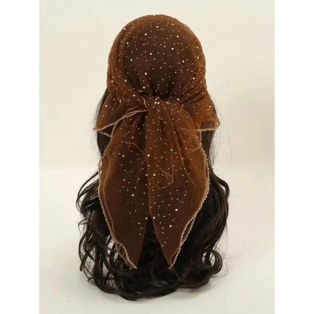 Women’s Glitter Scarf – Elegant Daily Wear Fashion Shawl, Trendy All-Match Sparkle Scarf for Gift, Italian, Satin, Female, Scarf Wrap, Glamorous