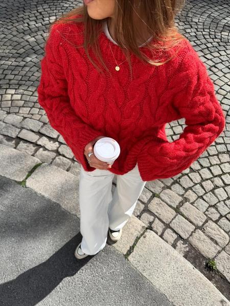 Vintage Knit Sweater for Women, Coarse Texture, Stylish Autumn Winter, Perfect for Daily Casual Wear and Travel